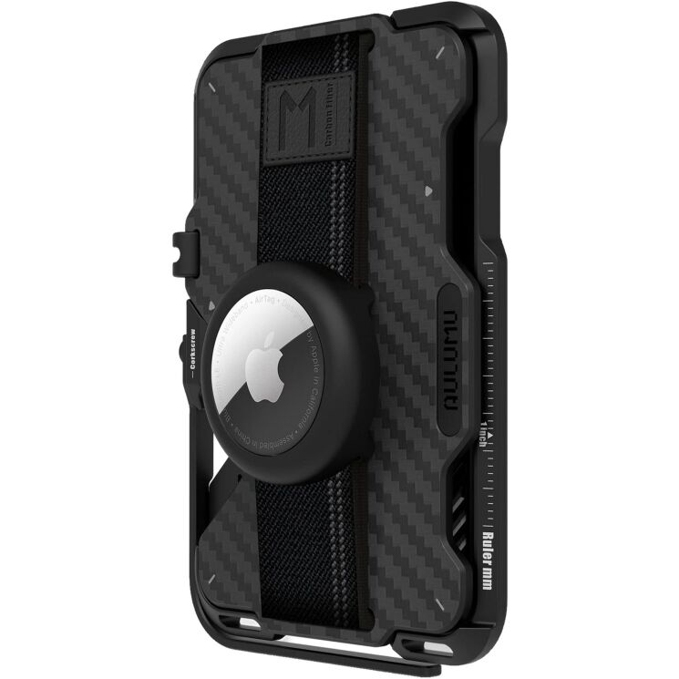 Кардхолдер AULUMU G03 Carbon Style (MagFit) - Black (982450B) Кардхолдер AULUMU G03 Carbon Style (MagFit) - Black: фото 7 з 18