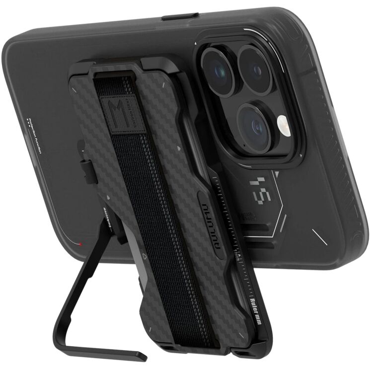 Кардхолдер AULUMU G03 Carbon Style (MagFit) - Black (982450B) Кардхолдер AULUMU G03 Carbon Style (MagFit) - Black: фото 4 з 18