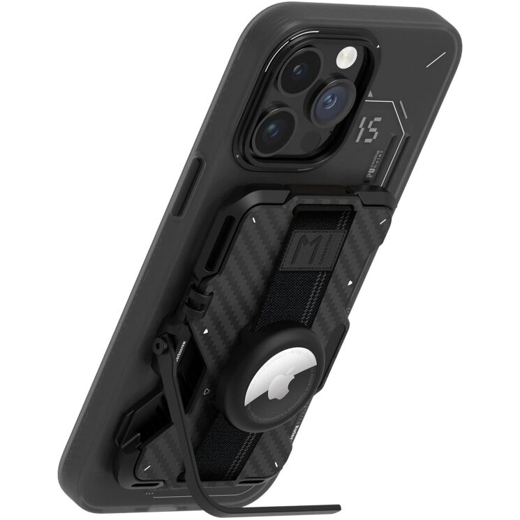 Кардхолдер AULUMU G03 Carbon Style (MagFit) - Black (982450B) Кардхолдер AULUMU G03 Carbon Style (MagFit) - Black: фото 8 з 18
