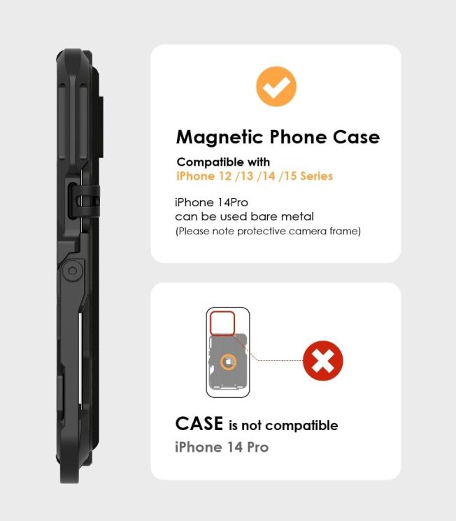 Кардхолдер AULUMU G03 Carbon Style (MagFit) - Black (982450B) Кардхолдер AULUMU G03 Carbon Style (MagFit) - Black: фото 18 з 18