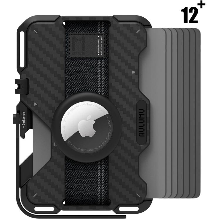 Кардхолдер AULUMU G03 Carbon Style (MagFit) - Black (982450B) Кардхолдер AULUMU G03 Carbon Style (MagFit) - Black: фото 13 з 18