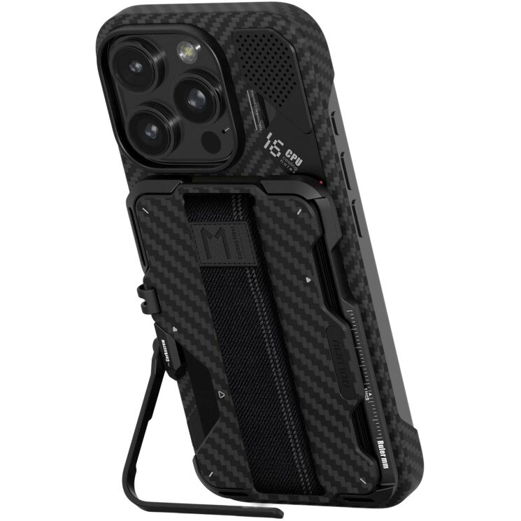 Кардхолдер AULUMU G03 Carbon Style (MagFit) - Black (982450B) Кардхолдер AULUMU G03 Carbon Style (MagFit) - Black: фото 3 з 18