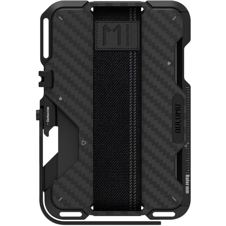Кардхолдер AULUMU G03 Carbon Style (MagFit) - Black (982450B) Кардхолдер AULUMU G03 Carbon Style (MagFit) - Black: фото 2 з 18