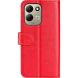 Класичний чохол-книжка Deexe Wallet Style для Xiaomi Poco C95 Pro - Red (429203R). Фото 6 з 7