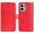 Класичний чохол-книжка Deexe Wallet Style для Xiaomi Poco C95 Pro - Red: фото 1 з 7