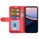 Класичний чохол-книжка Deexe Wallet Style для Xiaomi Poco C95 Pro - Red (429203R). Фото 2 з 7