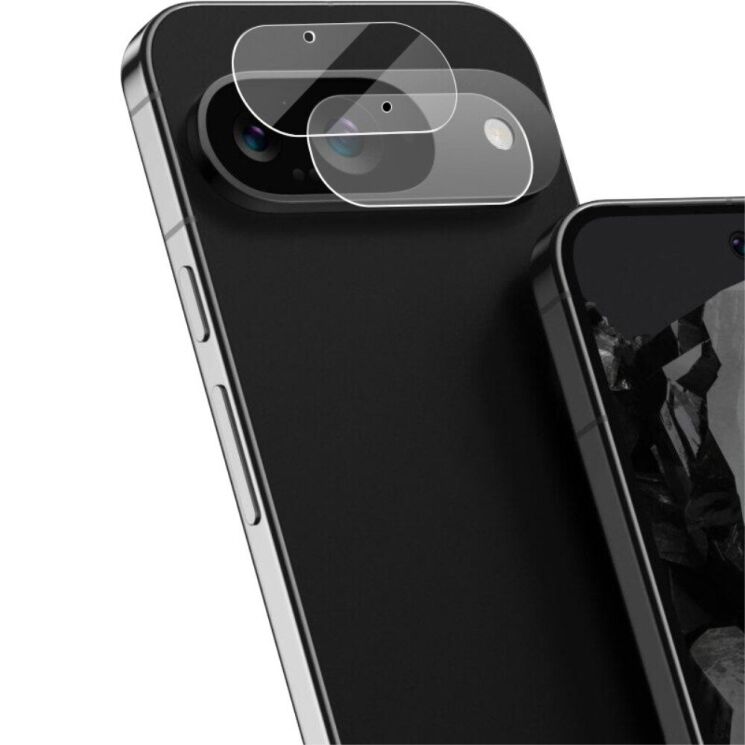 Комплект захисних стекол IMAK Camera Lens Protector для Google Pixel 9: фото 2 из 12