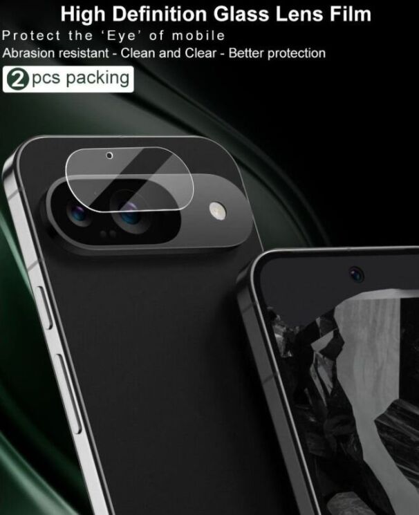 Комплект захисних стекол IMAK Camera Lens Protector для Google Pixel 9: фото 8 из 12