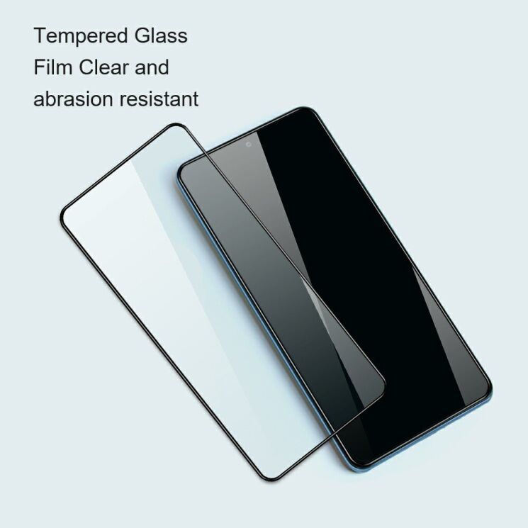 Комплект защитных стекол AMORUS Full Glue для Xiaomi Redmi 14C / Redmi A4 5G / Poco C75 - Black: фото 4 из 8