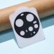 Комплект захисного скла на задню камеру Deexe Black Lens Protector для Xiaomi 15 Ultra - Black (377331B). Фото 3 з 4