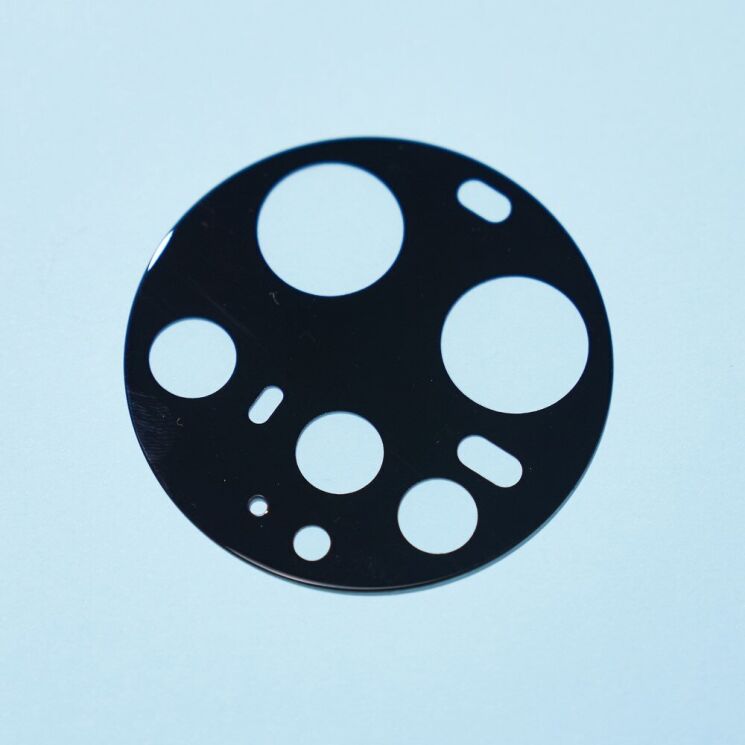 Комплект захисного скла на задню камеру Deexe Black Lens Protector для Xiaomi 15 Ultra - Black: фото 4 з 4
