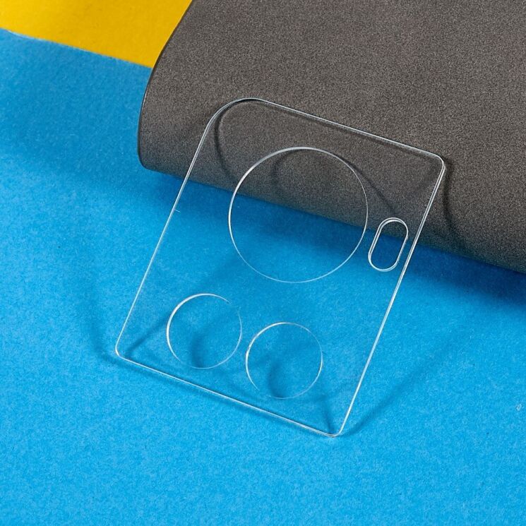 Комплект защитных стекол на заднюю камеру Deexe Camera Lens Protector для OnePlus Ace / 10R: фото 4 из 5