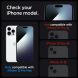 Комплект защитного стекла Spigen (SGP) GLAS.tR EZ Fit Sensor Protected для Apple iPhone 15 Pro Max (339405). Фото 8 из 14