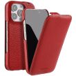 Шкіряний чохол MELKCO Jacka Type MagSafe для iPhone 16 Pro Max - Red (379977R)