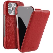 Шкіряний чохол MELKCO Jacka Type MagSafe для iPhone 16 Pro Max - Red: фото 1 з 1