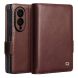 Кожаный чехол QIALINO Classic Case (FF) для Samsung Galaxy Fold 8 - Dark Brown (424532DZ). Фото 1 из 11