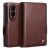 Кожаный чехол QIALINO Classic Case (FF) для Samsung Galaxy Fold 8 - Dark Brown: фото 1 из 11