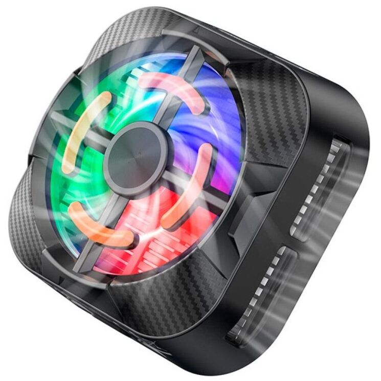 Кулер-вентилятор для смартфона Borofone BG15 Travel Magnetic - Black: фото 3 з 9