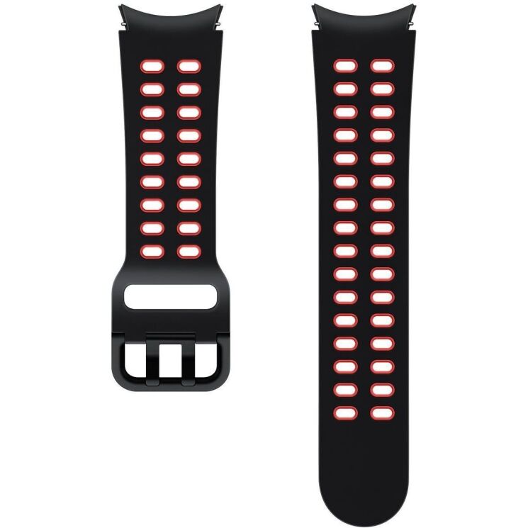 Оригінальний ремінець Extreme Sport Band (Size S/M) для Samsung Galaxy Watch 4 / 4 Classic / 5 / 5 Pro / 6 / 6 Classic / 7 / FE (ET-SXR86SBEGWW) - Black: фото 1 з 3