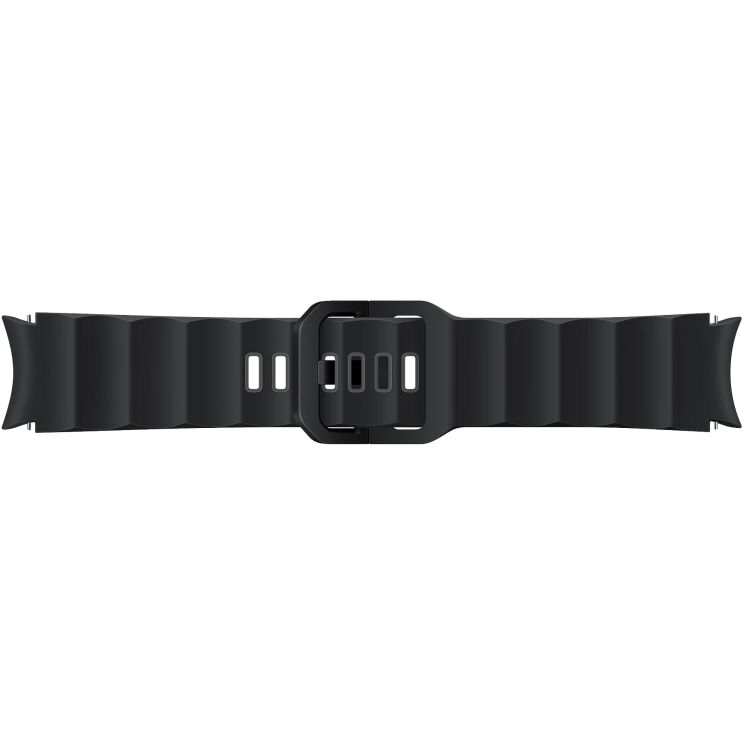 Оригинальный ремешок Rugged Sport Band (Size S/M) для Samsung Galaxy Watch 4 / 4 Classic / 5 / 5 Pro / 6 / 6 Classic / 7 / FE (ET-SDR90SBEGEU) - Black: фото 3 из 3
