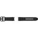 Оригинальный ремешок Rugged Sport Band (Size S/M) для Samsung Galaxy Watch 4 / 4 Classic / 5 / 5 Pro / 6 / 6 Classic / 7 / FE (ET-SDR90SBEGEU) - Black (284642B). Фото 2 из 3