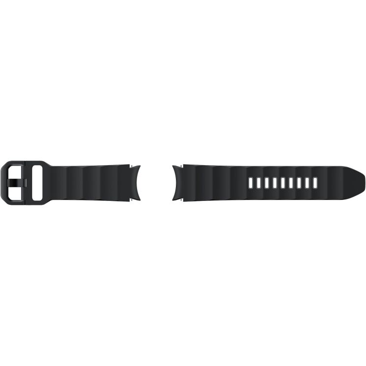 Оригинальный ремешок Rugged Sport Band (Size S/M) для Samsung Galaxy Watch 4 / 4 Classic / 5 / 5 Pro / 6 / 6 Classic / 7 / FE (ET-SDR90SBEGEU) - Black: фото 2 из 3