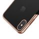 Пластиковий чохол BASEUS Glitter Series для Apple iPhone XS - Gold (212101F). Фото 5 з 17