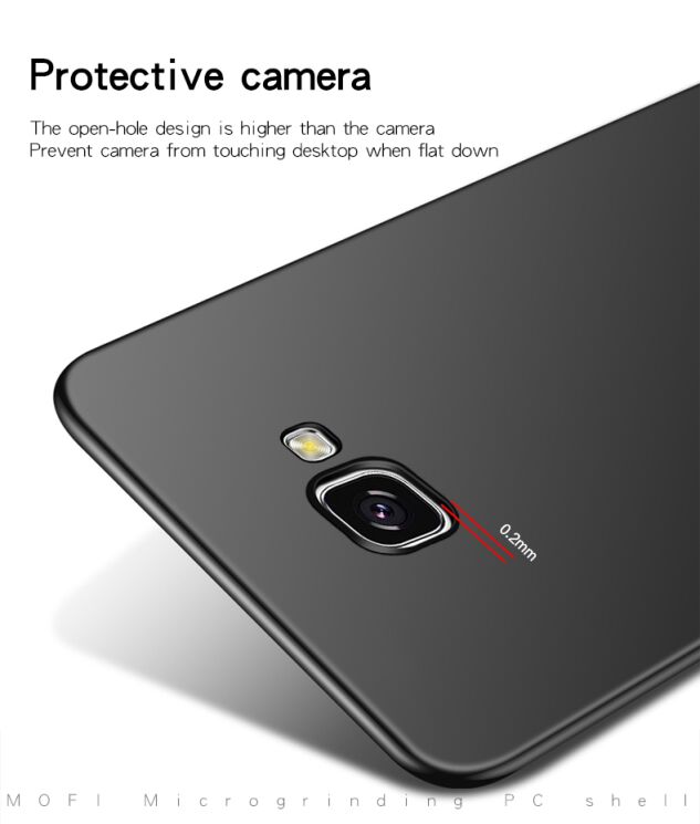 Пластиковый чехол MOFI Slim Shield для Samsung Galaxy J4+ (J415) - Black: фото 6 из 11