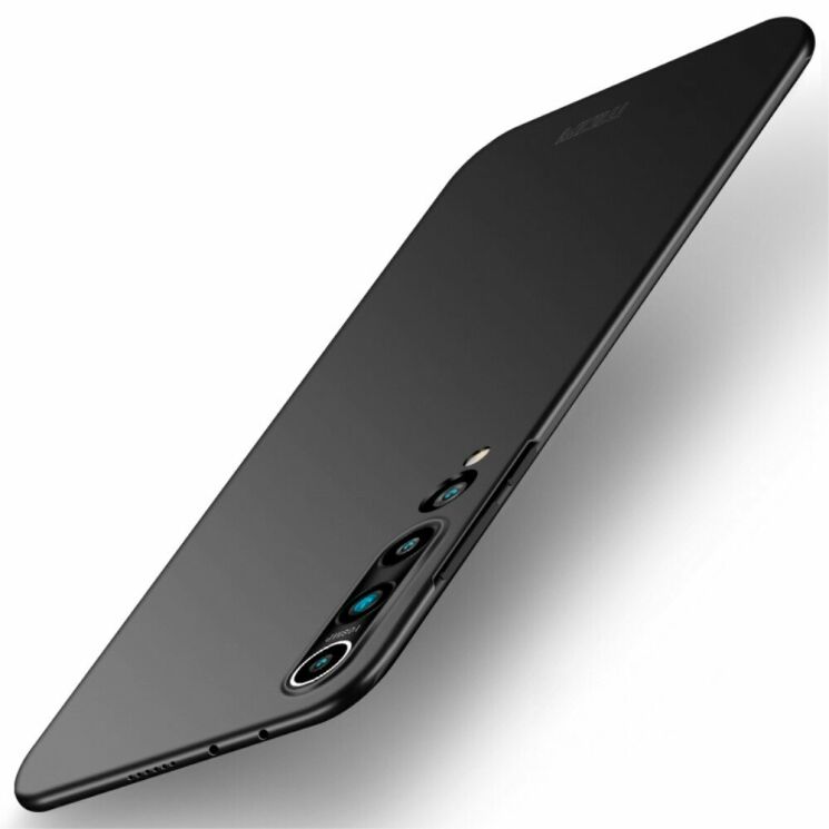 Пластиковый чехол MOFI Slim Shield для Xiaomi Mi 10 - Black: фото 1 из 11