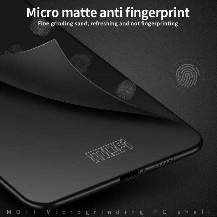 Пластиковый чехол MOFI Slim Shield для Xiaomi Mi 10 - Black: фото 9 из 11