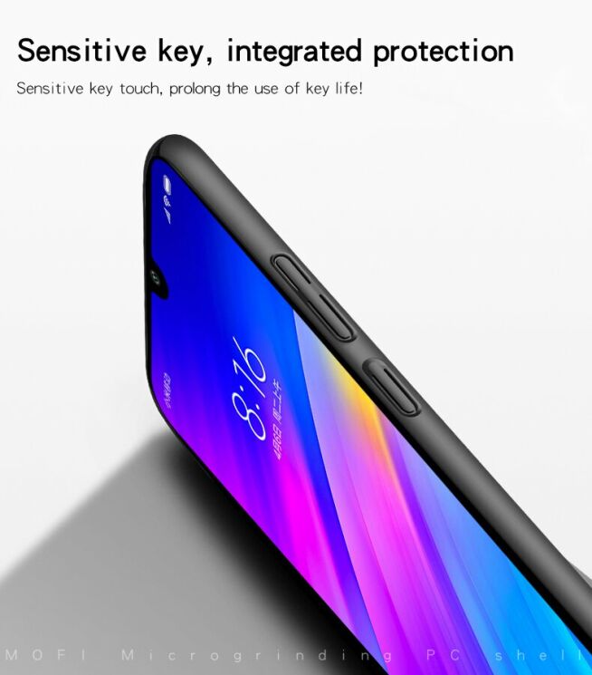 Пластиковый чехол MOFI Slim Shield для Xiaomi Redmi 7 - Gold: фото 5 из 11