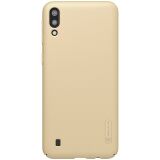 Пластиковый чехол NILLKIN Frosted Shield для Samsung Galaxy M10 (M105) - Gold: фото 1 из 17