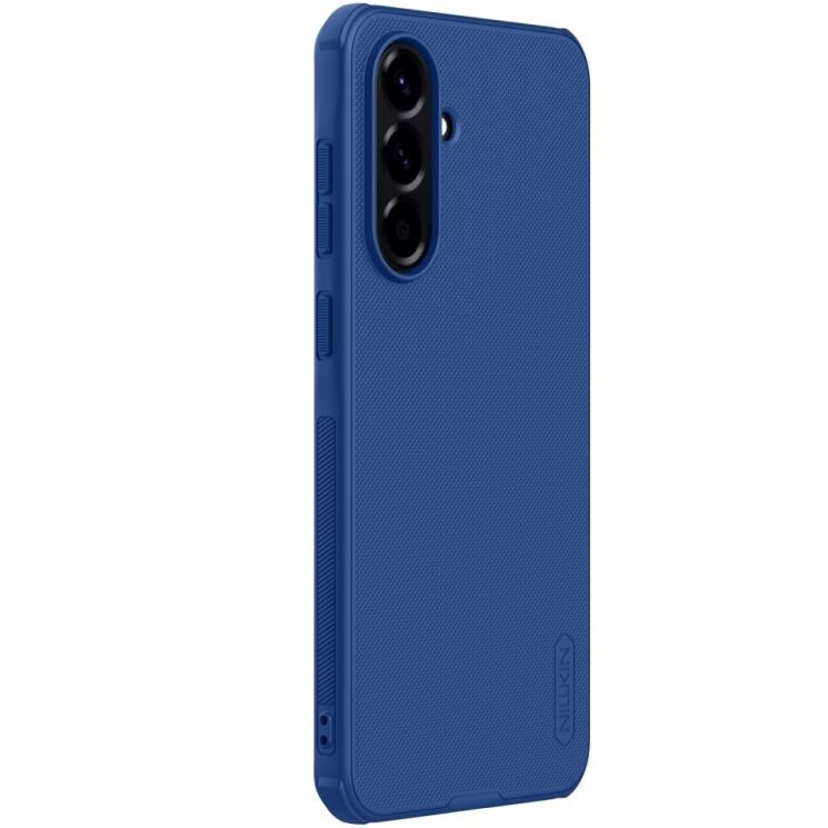 Пластиковый чехол NILLKIN Frosted Shield Pro для Samsung Galaxy A56 (A566) - Blue: фото 2 из 10