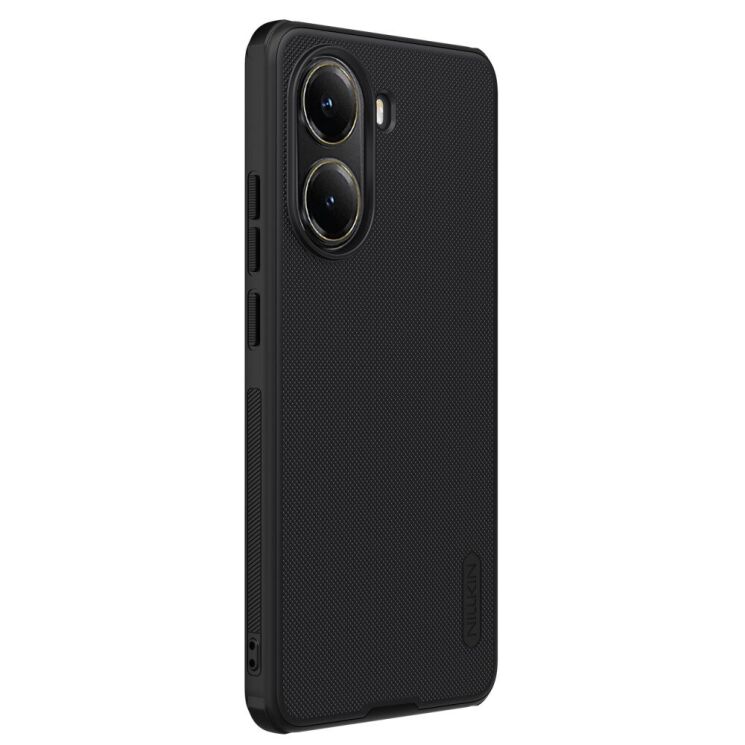 Пластиковый чехол NILLKIN Frosted Shield Pro для Xiaomi Poco X7 Pro - Black: фото 3 из 15