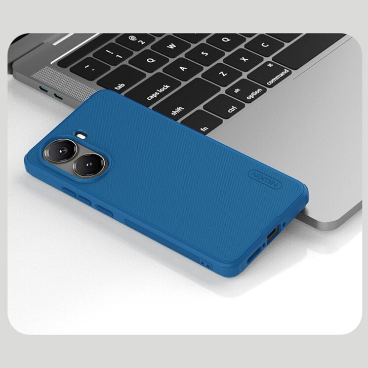 Пластиковый чехол NILLKIN Frosted Shield Pro для Xiaomi Poco X7 Pro - Black: фото 14 из 15