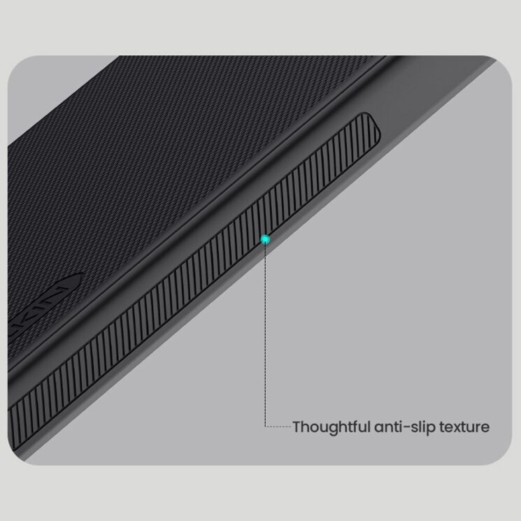 Пластиковый чехол NILLKIN Frosted Shield Pro для Xiaomi Poco X7 Pro - Black: фото 12 из 15