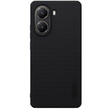 Пластиковий чохол NILLKIN Frosted Shield Pro для Xiaomi Poco X7 Pro - Black: фото 1 з 15