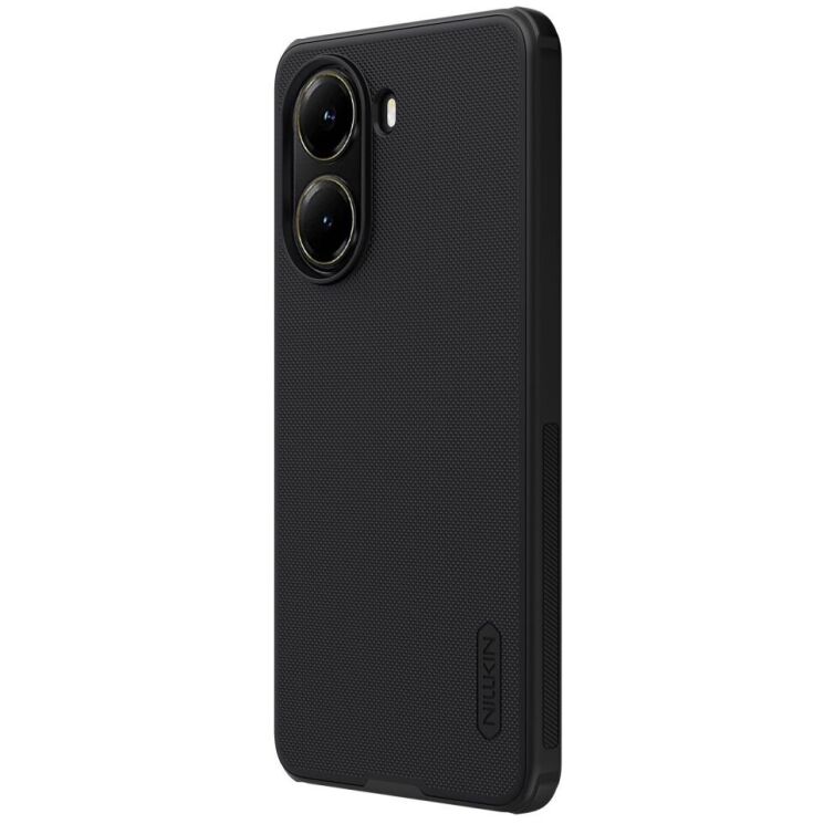 Пластиковый чехол NILLKIN Frosted Shield Pro для Xiaomi Poco X7 Pro - Black: фото 2 из 15