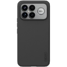 Пластиковый чехол NILLKIN Frosted Shield Pro Magnetic для Xiaomi Poco F8 Ultra - Black: фото 1 из 21