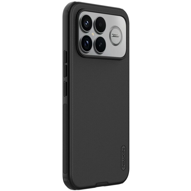 Пластиковый чехол NILLKIN Frosted Shield Pro Magnetic для Xiaomi Poco F8 Ultra - Black (403403B) Пластиковый чехол NILLKIN Frosted Shield Pro Magnetic для Xiaomi Poco F8 Ultra - Black: фото 3 из 21