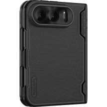 Пластиковый чехол NILLKIN Super Frosted Shield Pro (FF) для iPhone Duo - Black: фото 1 из 16
