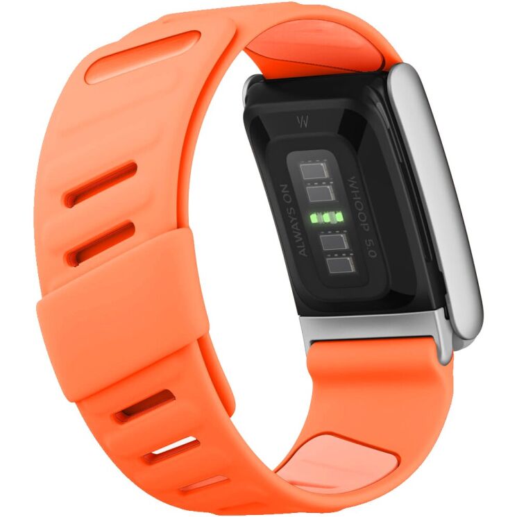 Ремінець ArmorStandart Silicone Tech для WHOOP MG / 5.0 - Orange: фото 2 з 5
