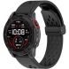 Ремінець Deexe Astra Strap для годинників Garmin з шириною кріплення QuickFit 20mm - Black (270817B). Фото 4 з 9