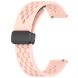 Ремінець Deexe Astra Strap для годинників з шириною кріплення 20мм - Light Pink (895435LP). Фото 2 з 11