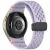 Ремешок Deexe Astra Strap для Samsung Galaxy Watch 4 / 4 Classic / 5 / 5 Pro / 6 / 6 Classic / 7 / FE - Purple: фото 1 из 7