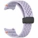 Ремешок Deexe Astra Strap для Samsung Galaxy Watch 4 / 4 Classic / 5 / 5 Pro / 6 / 6 Classic / 7 / FE - Purple (358122V). Фото 4 из 7