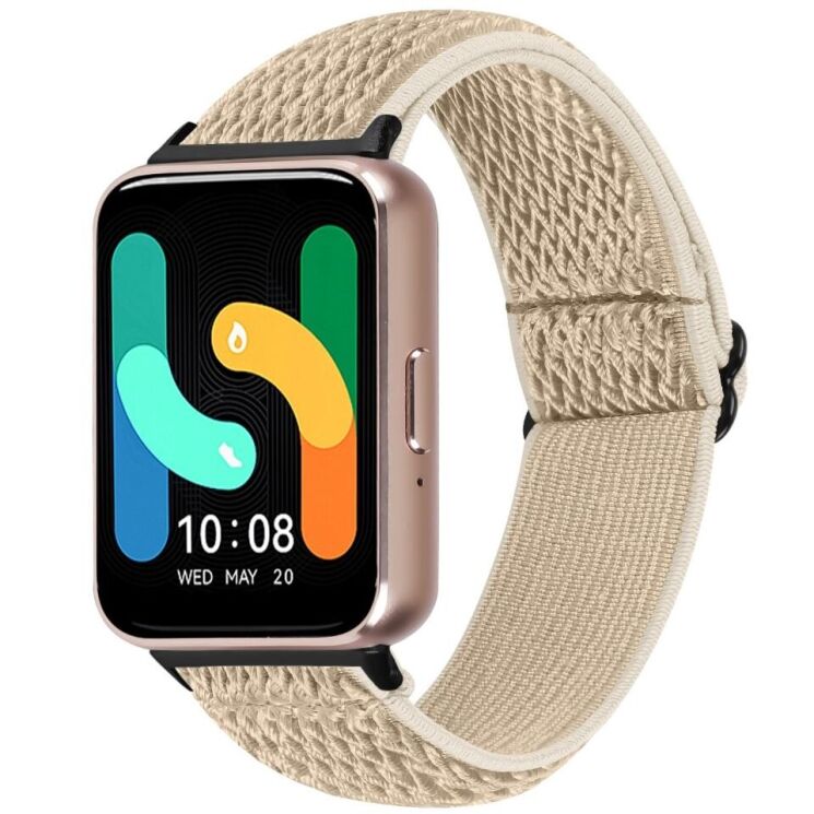 Ремінець Deexe Braided Strap для Samsung Galaxy Fit 3 - Apricot: фото 2 з 6