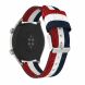 Ремешок Deexe Canvas Style для Huawei Watch GT / Watch GT2 46mm / Watch GT 2e - Red / White / Blue (216908A). Фото 1 из 5