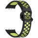 Ремешок Deexe Dot Color для Samsung Galaxy Fit 3 - Black / Lime (349023). Фото 3 из 7