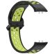 Ремешок Deexe Dot Color для Samsung Galaxy Fit 3 - Black / Lime (349023). Фото 4 из 7